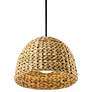 Thumbnail4 of Kichler Raffiana 18" Wide Woven Dome Pendant Light more views