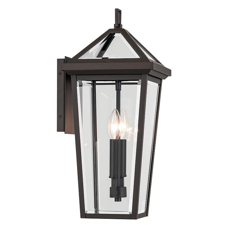 Image 4 Kichler Regence 19 1/4" High Olde Bronze Outdoor Wall Light more views