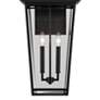 3_Kichler Regence 26" High Black 2-Light Outdoor Wall Light more views