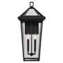 4_Kichler Regence 26" High Black 2-Light Outdoor Wall Light more views
