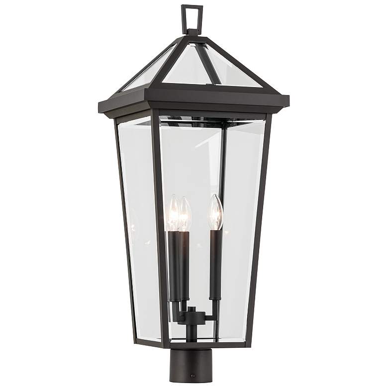 Image 1 Kichler Regence 28 3/4" High Olde Bronze Outdoor Lantern Post Light