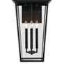 2_Kichler Regence 30 1/4"H Texture Black Outdoor Wall Light more views