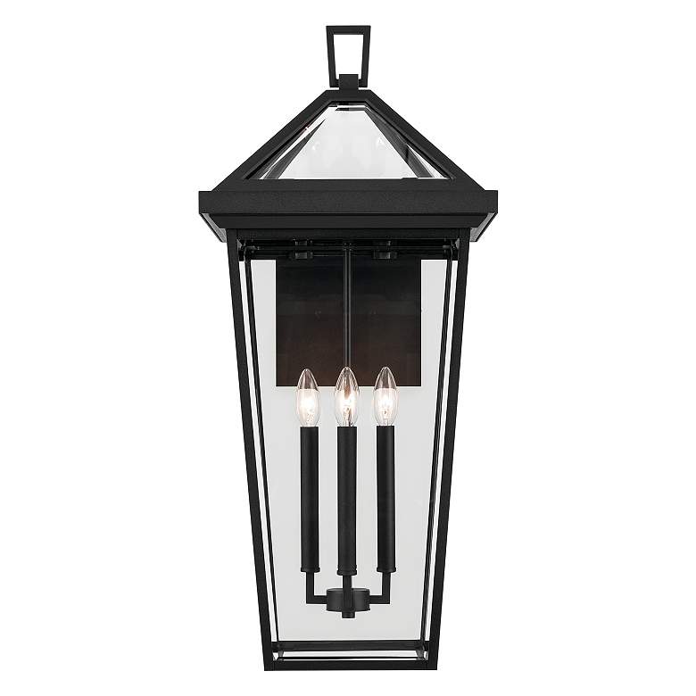 Image 3 Kichler Regence 30 1/4"H Texture Black Outdoor Wall Light more views