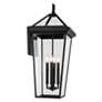 4_Kichler Regence 30 1/4"H Texture Black Outdoor Wall Light more views
