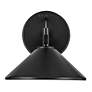 5_Kichler Ripley 7 1/2" High Black Dark Sky Outdoor Wall Light more views
