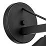 Thumbnail3 of Kichler Ripley 9 1/4" High Black Outdoor Wall Light more views