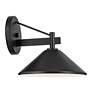 Thumbnail4 of Kichler Ripley 9 1/4" High Black Outdoor Wall Light more views