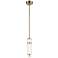 Kichler Riven 15.5 Inch LED 1 Light Pendant in Champagne Bronze
