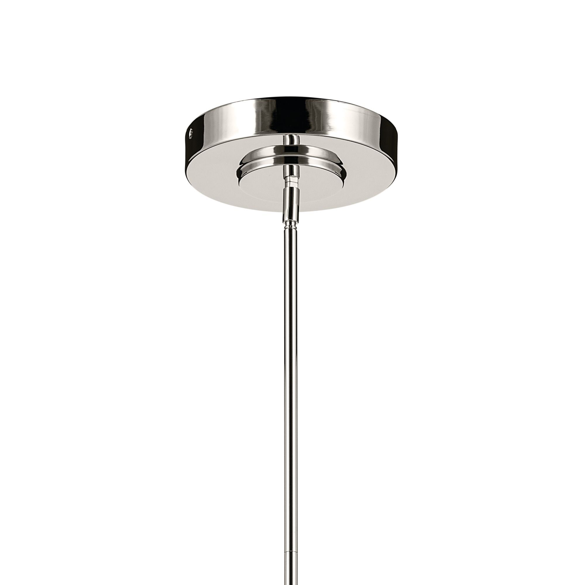 Image 7 Kichler Riven 48.25 Inch LED 1 Light Linear Chandelier in Polished Nickel more views