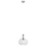 Kichler Riviera 11.5" Wide One Light Glass Mini Pendant