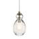 Kichler Riviera 6" Wide Brushed Nickel Mini Pendant