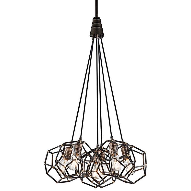 Image 2 Kichler Rocklyn 22 3/4" Wide Steel 6-Light Foyer Pendant