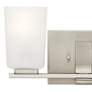 2_Kichler Roehm 14" Wide Brushed Nickel 2-Light Bath Light more views
