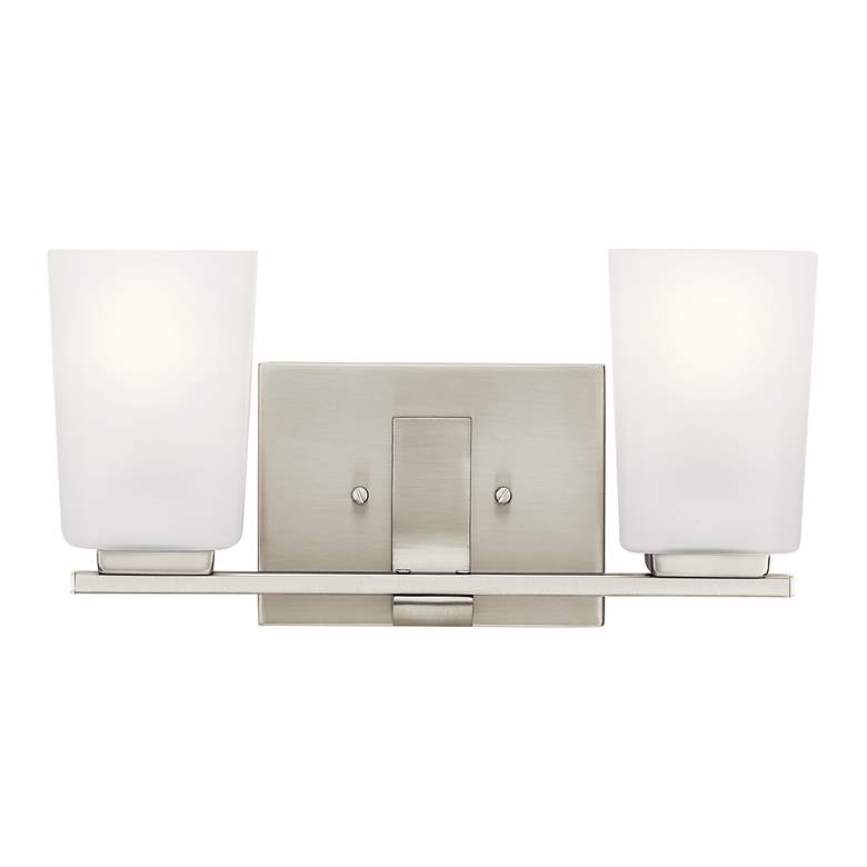 Image 3 Kichler Roehm 14" Wide Brushed Nickel 2-Light Bath Light more views