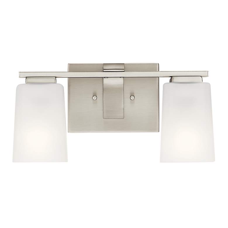 Image 4 Kichler Roehm 14" Wide Brushed Nickel 2-Light Bath Light more views
