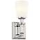 Kichler Rosalind 12 1/2" High Polished Nickel Wall Sconce
