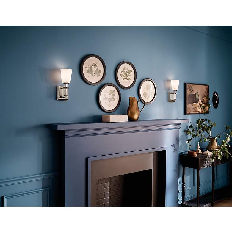 Image 5 Kichler Rosalind 12 1/2" High Polished Nickel Wall Sconce more views
