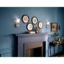 5_Kichler Rosalind 12 1/2" High Polished Nickel Wall Sconce more views