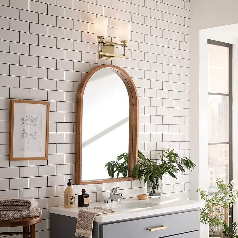Image 5 Kichler Rosalind 14.3" Wide 2-Light Bath Light more views