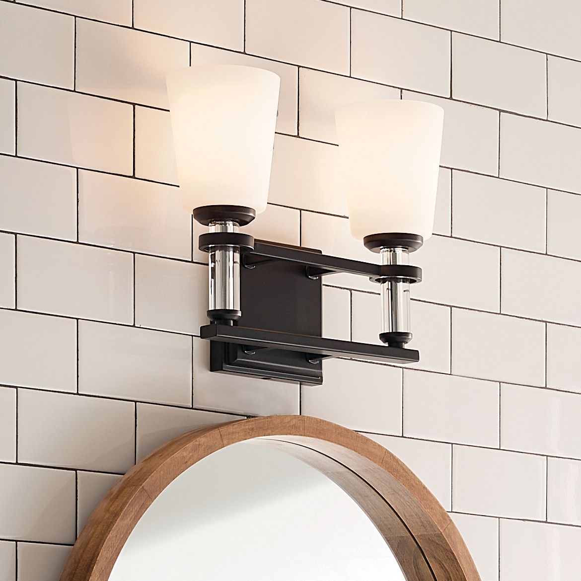 Kichler Rosalind 14.3" Wide 2-Light Bath Vanity Fixture