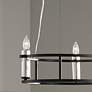 3_Kichler Rosalind 17 1/2" Wide Black 3-Light Chandelier more views