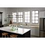 5_Kichler Rosalind 17 1/2" Wide Black 3-Light Chandelier more views