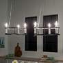 7_Kichler Rosalind 17 1/2" Wide Black 3-Light Chandelier more views