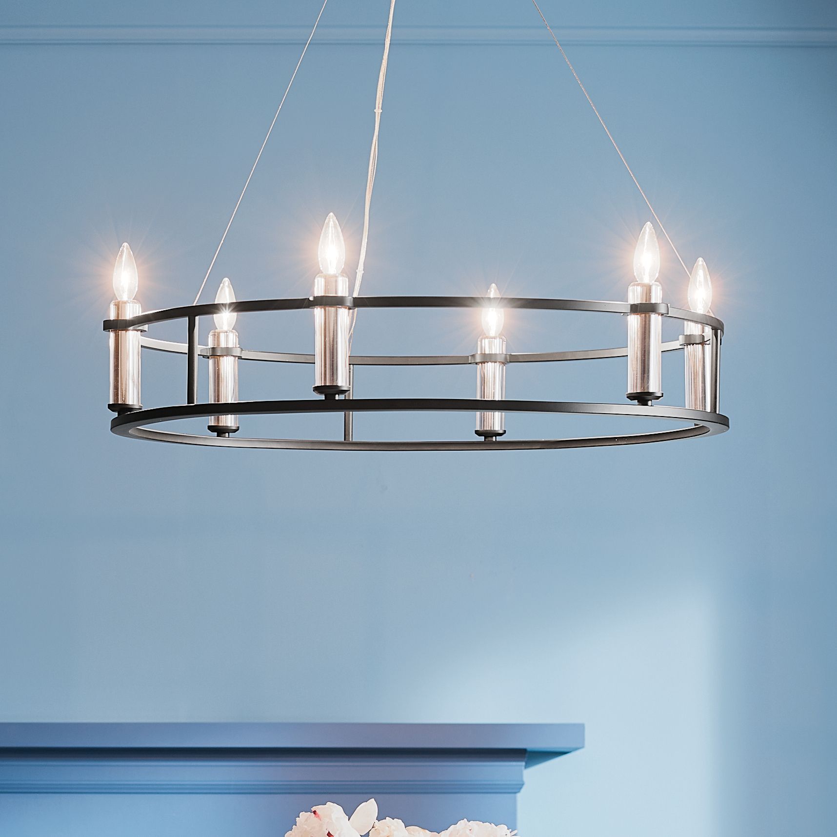 KICHLER Rosalind Black Collection