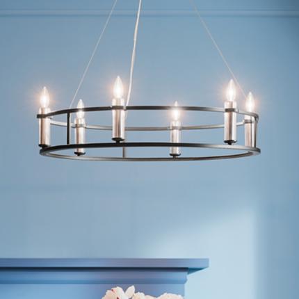 KICHLER Rosalind Black Collection