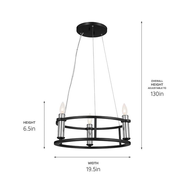 Image 4 Kichler Rosalind Chandelier 1 Tier Small more views