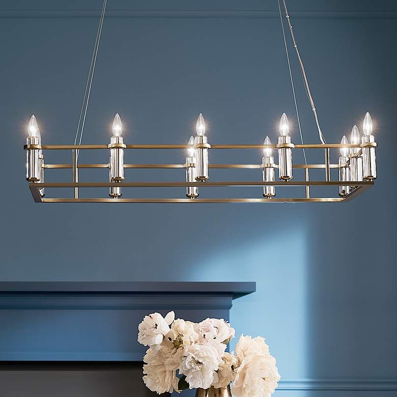 Image 1 Kichler Rosalind Chandelier Linear (Double)