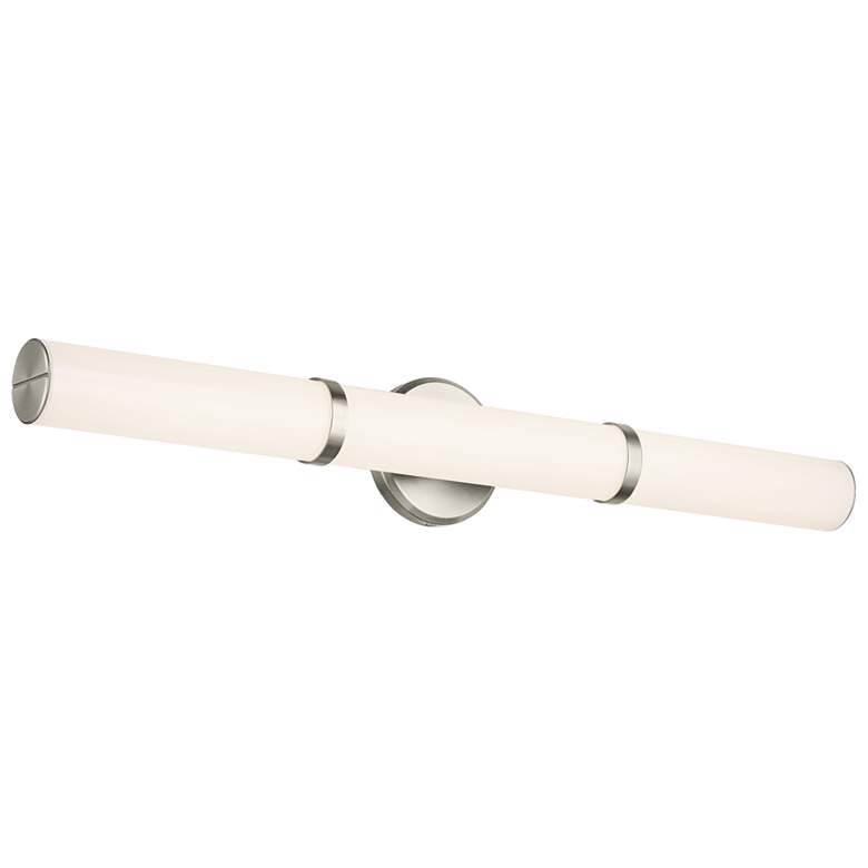 Image 1 Kichler Rosh Brushed Nickel Bath Bar Large