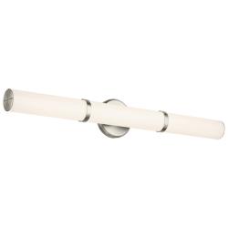 Kichler Rosh Brushed Nickel Bath Bar Large