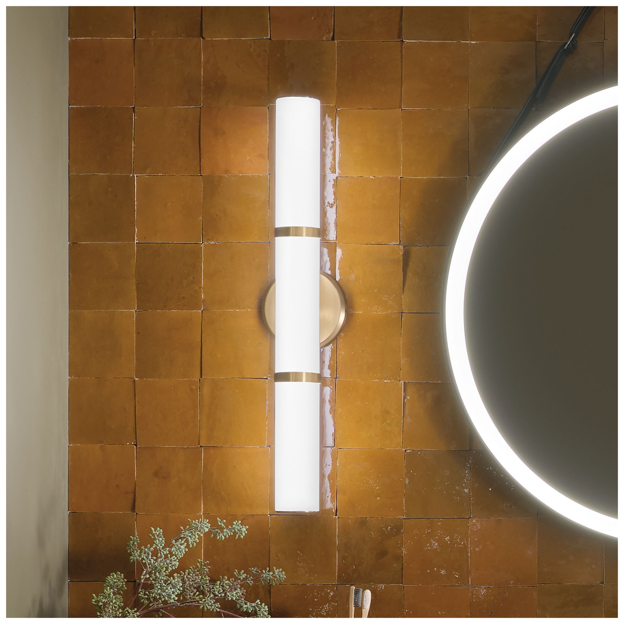 Kichler Rosh Champagne Bronze Bath Bar Medium
