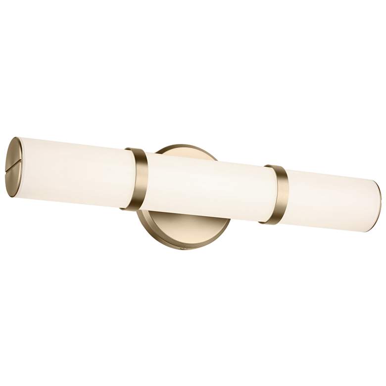Image 1 Kichler Rosh Champagne Bronze Bath Bar Small