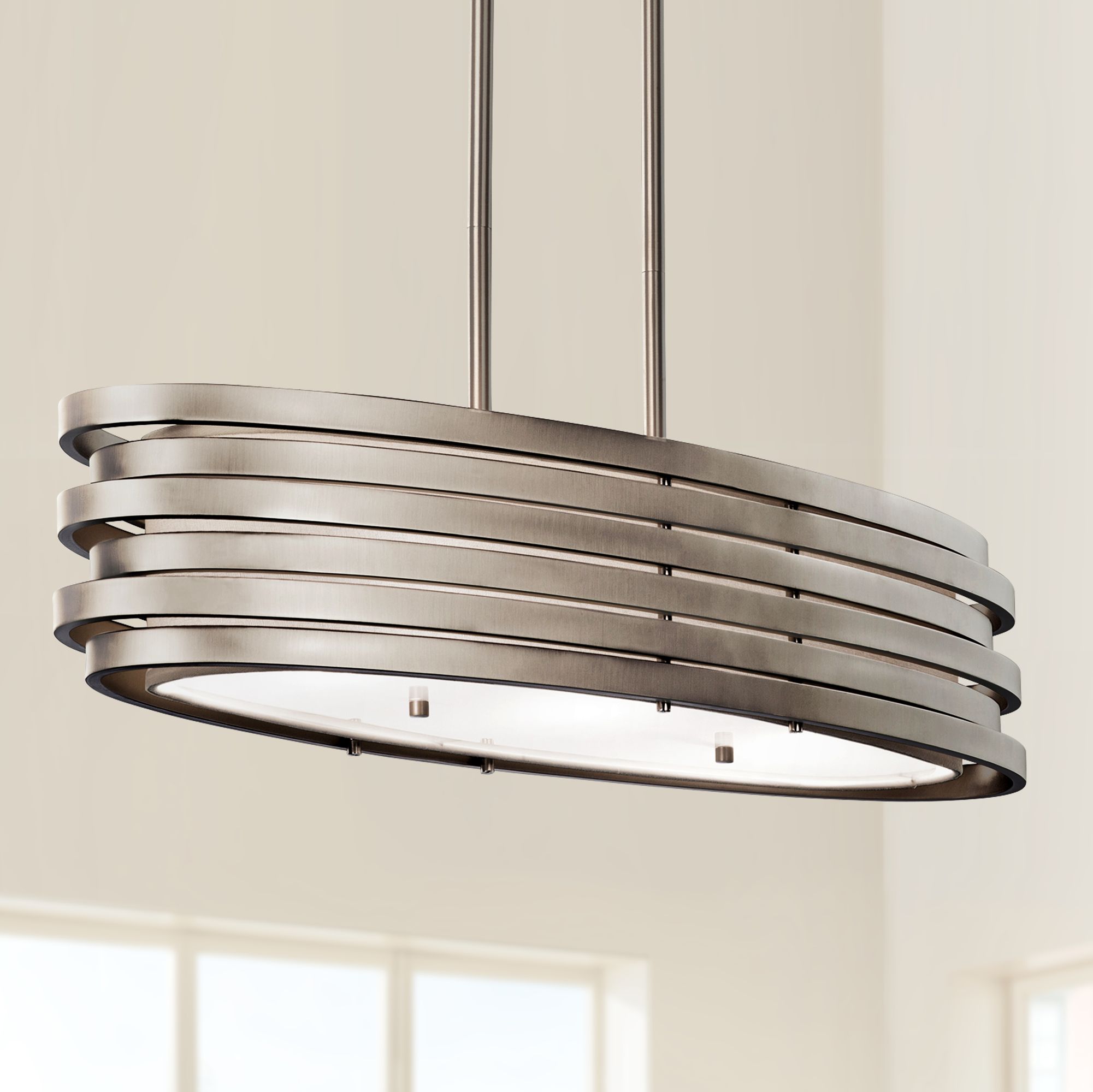KICHLER Roswell Brushed Nickel Collection