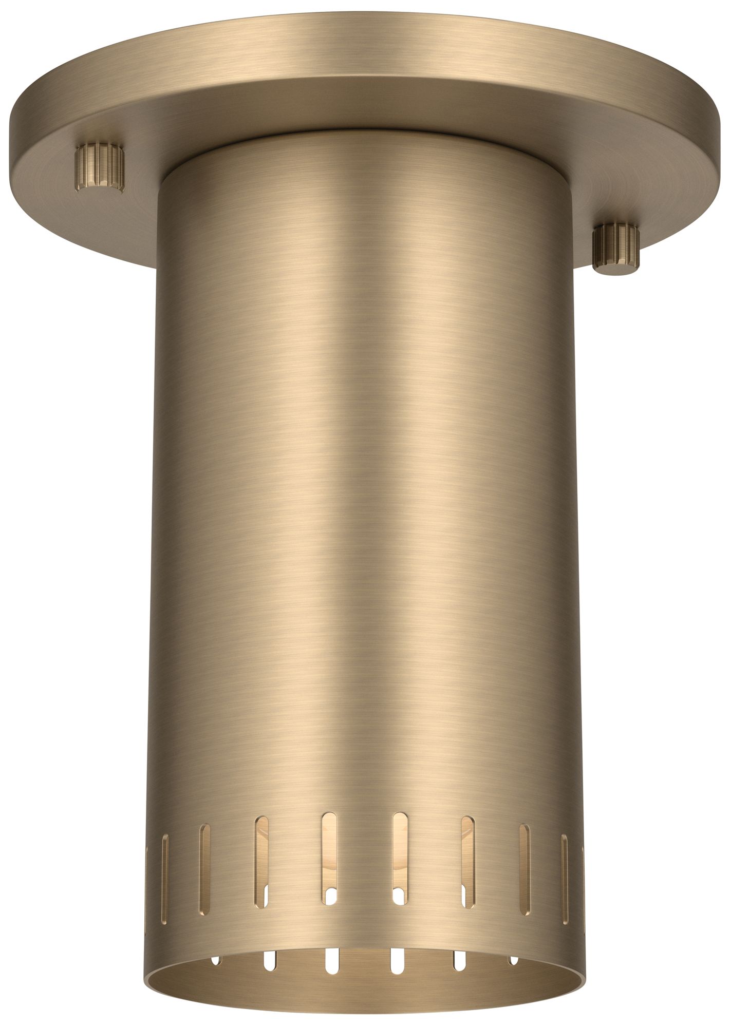 Kichler Ruehl 5.50" 1Lt Flush Mount in Champagne Bronze