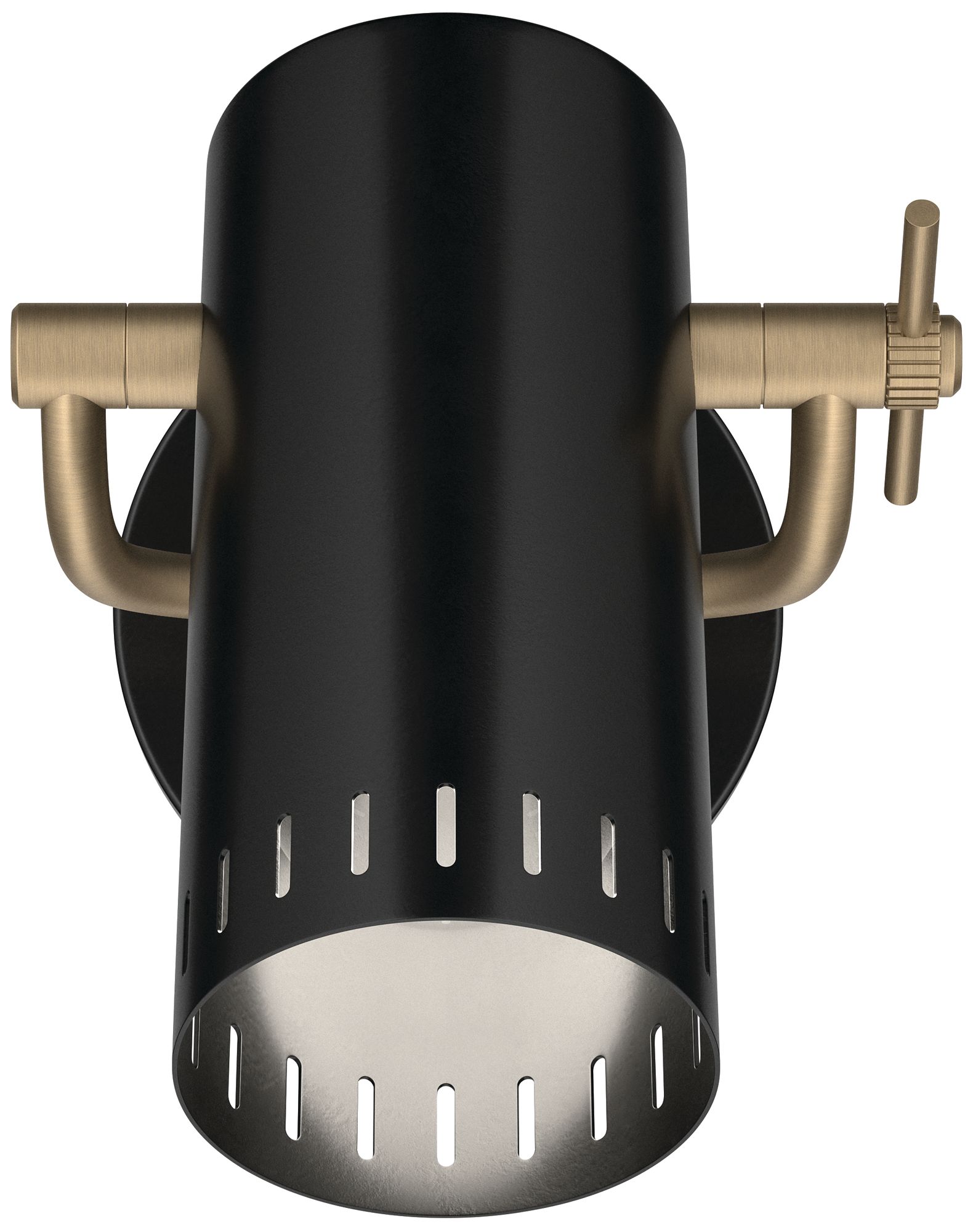 Image 5 Kichler Ruehl 7.25" 1Lt Wall Sconce in Black more views