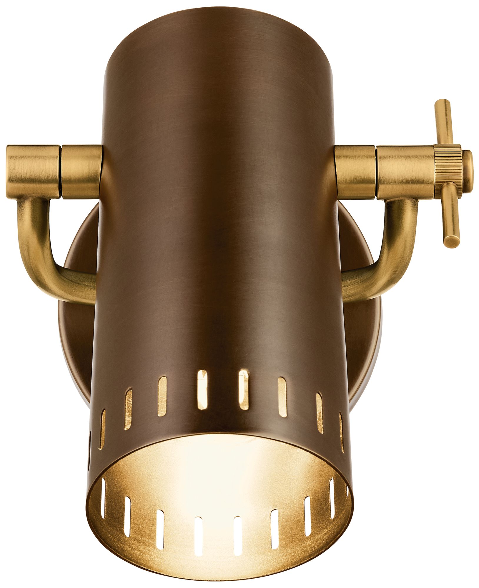 Image 6 Kichler Ruehl 7.25" 1Lt Wall Sconce in Lacquered Bronze more views