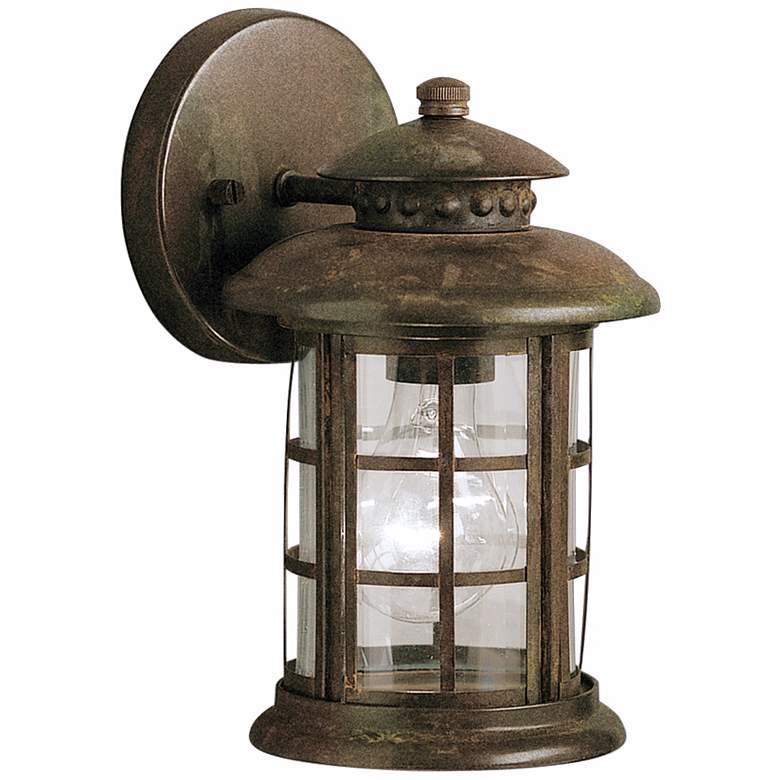 Image 1 Kichler Rustic 10" High Outdoor Wall Light