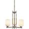 Kichler Sabina Nickel 18 1/2"W 3-Light Up-Down Chandelier