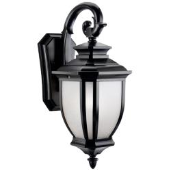 Kichler Salisbury 19 1/2" High Black Outdoor Wall Light
