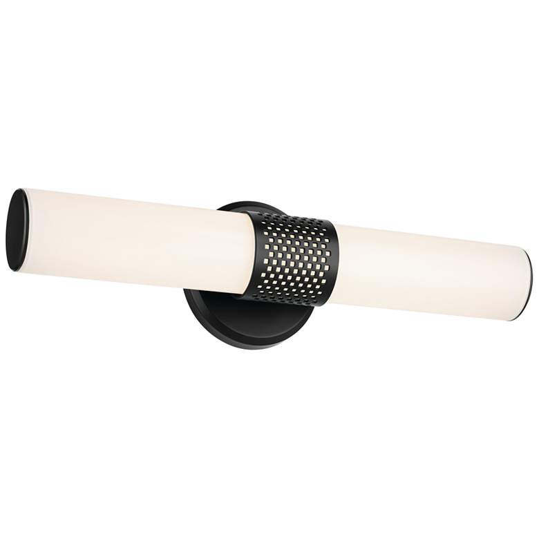 Image 1 Kichler Sashi Black Bath Bar Small
