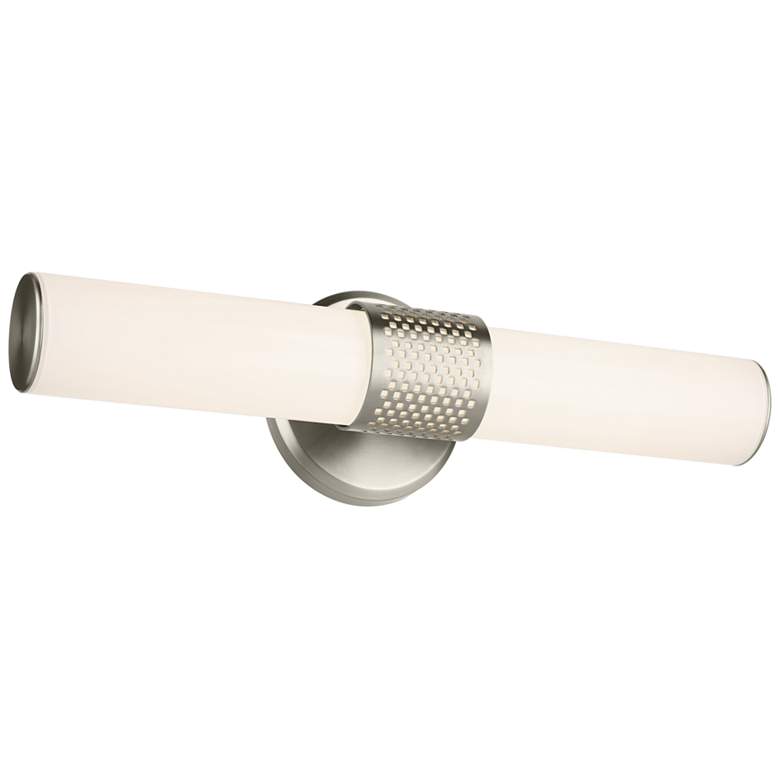 Image 1 Kichler Sashi Brushed Nickel Bath Bar Small