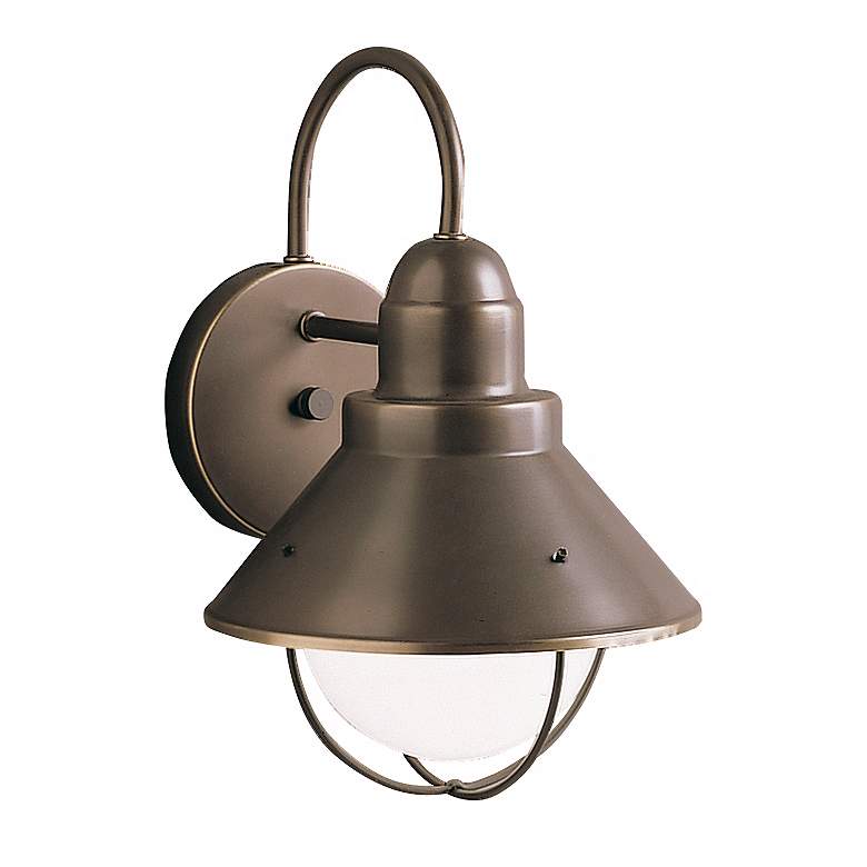 Image 2 Kichler Seaside 12" High Olde Bronze Outdoor Wall Light