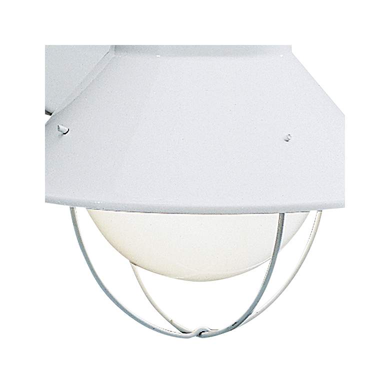 Image 2 Kichler Seaside 12" High White Outdoor Wall Light more views
