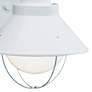 2_Kichler Seaside 12" High White Outdoor Wall Light more views