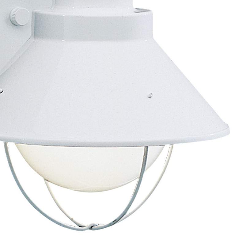 Image 3 Kichler Seaside 12" High White Outdoor Wall Light more views