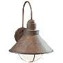 Kichler Seaside 14 1/4" High Olde Brick Outdoor Wall Light