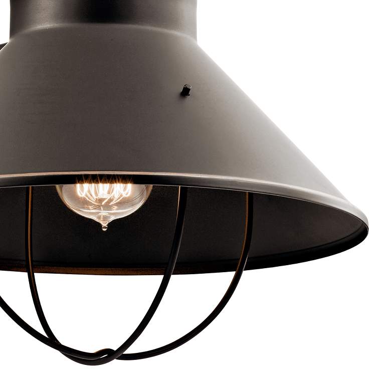 Image 2 Kichler Seaside 16 3/4" High Olde Bronze Outdoor Wall Light more views